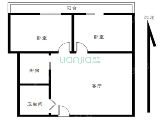 此房是2居室 户型方正 采光充足 业主诚心出售低税费