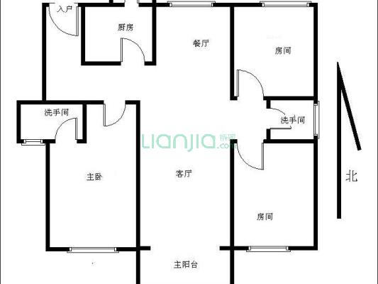 方正三房 地铁口物业城区 大型社区 双阳台