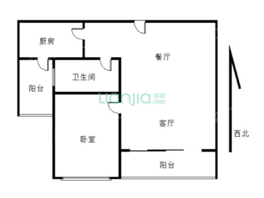 地铁口兆丰大厦 精装一房一厅 CBD发展地段