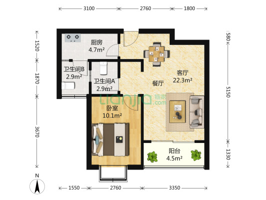 小区配套成熟，交通便利，居住舒适！