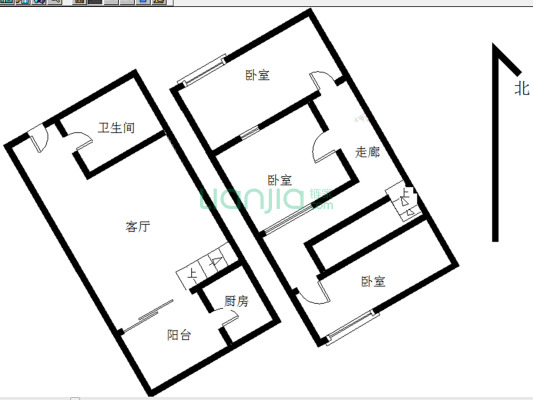 区政府 阿罗海 电梯 复式 精装修；离地铁近，生活便利