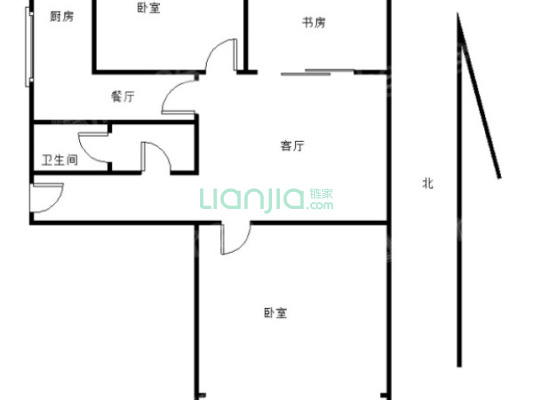 新上中三区两室房源   中间楼层   房主诚心出售