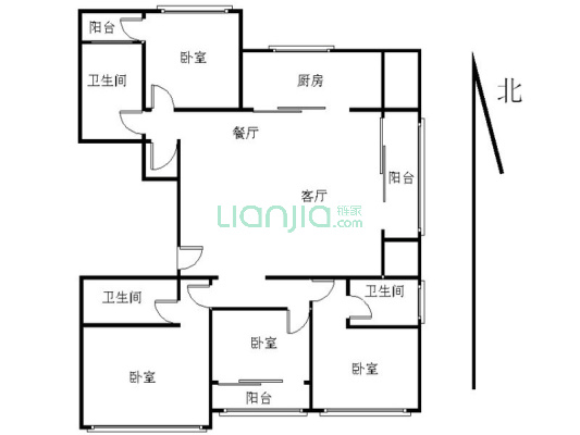 边套 全明方正格局！所在楼层好 视野棒