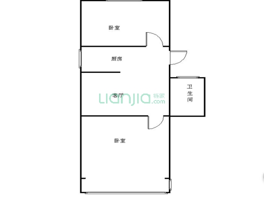 石婆婆巷 2室1厅 南 北