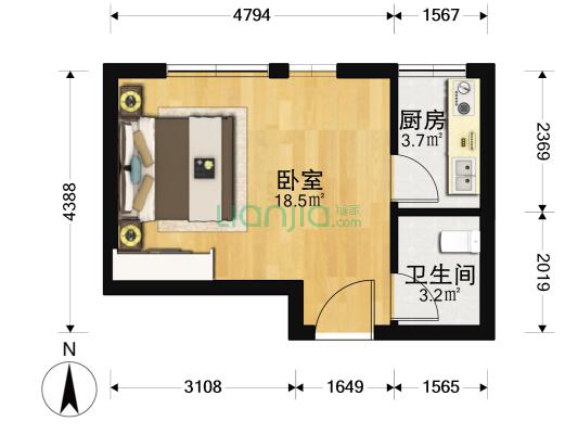 满五年唯一住房、步行青年路地铁631米（高德地图）