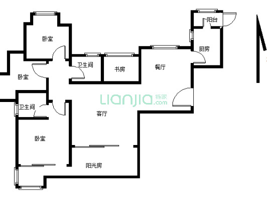 五缘湾建发品质 高楼层 视野开阔 采光充足