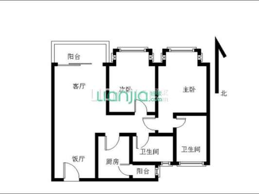 阳台看花园 安静风景好 配套成熟 交通方便