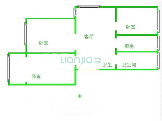 大厂商圈芳庭潘园大三房拎包入住看房提前联系随时看