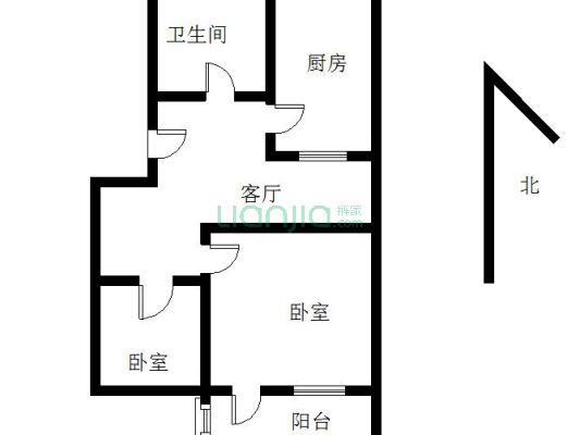 新河一村 3室1厅 南