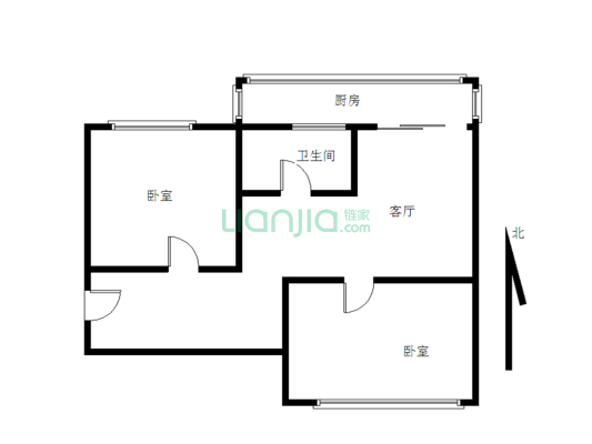 万云巷 2室1厅 南 北