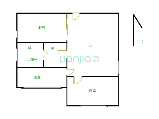 南理工 单室套 一手业主没户口。