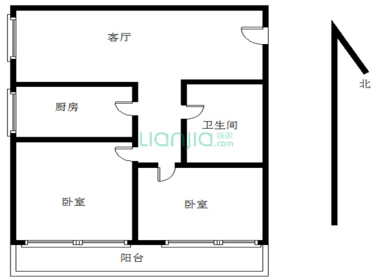 火车站 千禧园 正规大2房 电梯