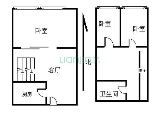 朝南 挑高 房龄新 有物业 带车位