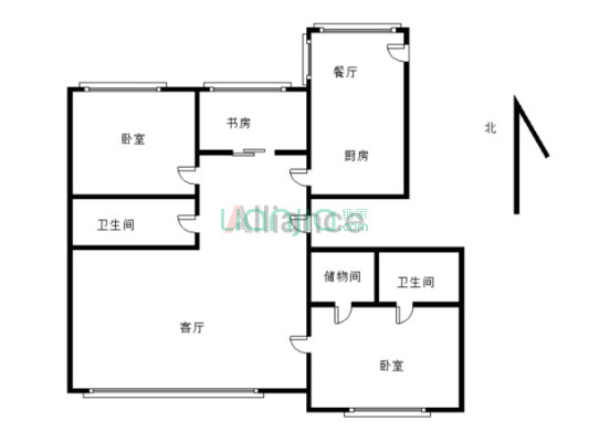 南北通透 带下车位  过税  采光好