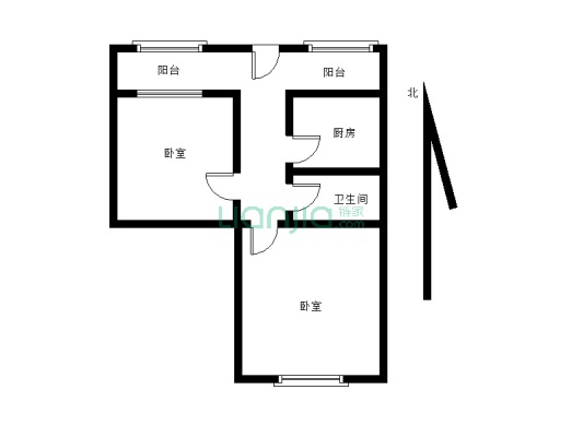 七里山南村五区 2室0厅 南 北