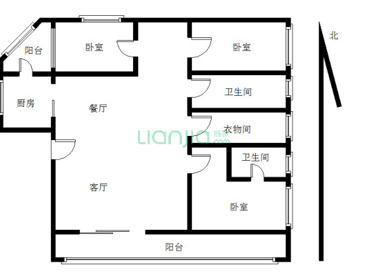 汇景豪庭 4室2厅 东南