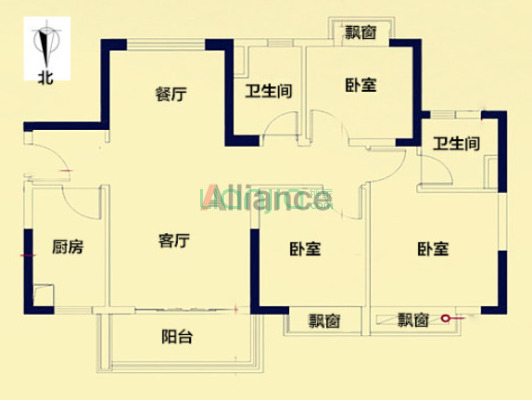 房东诚心出售 楼层视野好 精装 看房方便