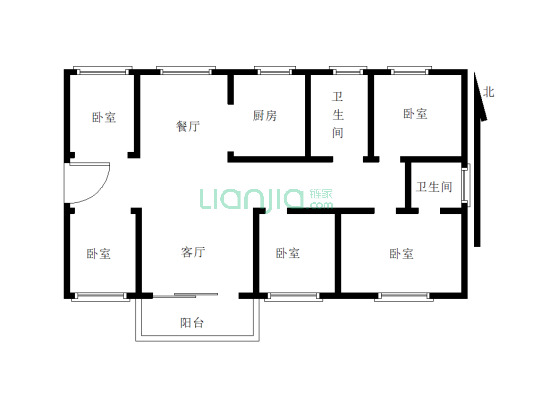 大亚湾 交通便利 诚意出售 南北通 户型方正