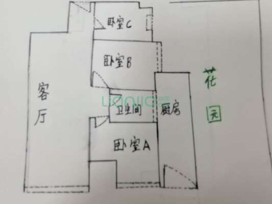 临深片区  毛坯小三房带露台 可看房 欢迎来电