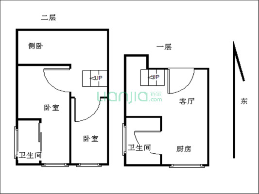 复式三房，业主诚心出售，使用率高