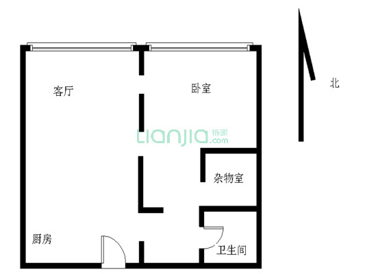 正规一房一厅 背靠江 中高层 精装