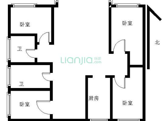 视野开阔，户型方正，安静不吵。