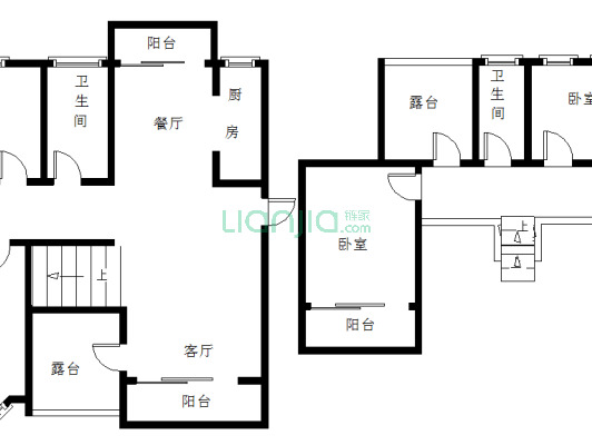 闲林山水大跃层，户型好，采光好，适合一大家子