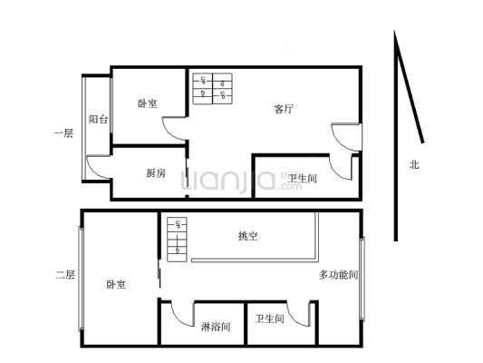 银盛泰新空间 西向套二 精装修 拎包入住 近汽车东站