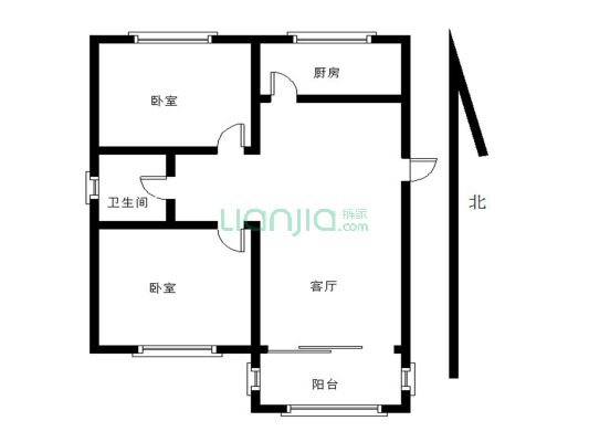 朗诗物业 天地新城 满五唯一 户型方正 采光好 诚售