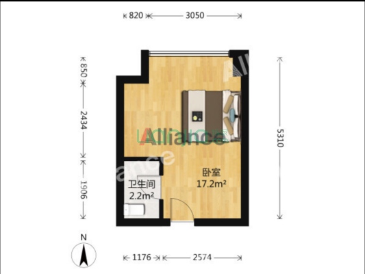 一室一厅超大精品房源出售中！欢迎带看~~~~~··