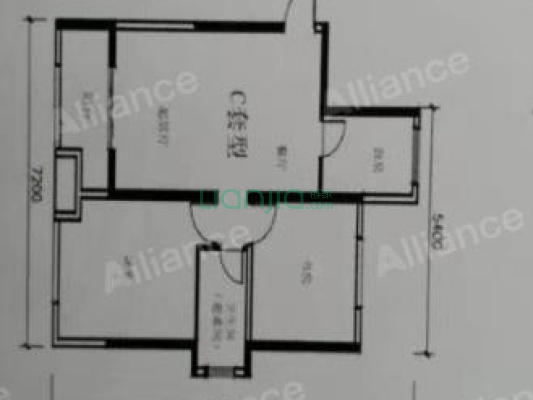 自然界优樾 2室2厅 南 北