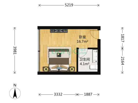 店长推荐 菁华园优质标间，人车分流小区