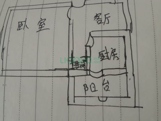 黄岗路2号 1室1厅 南 北