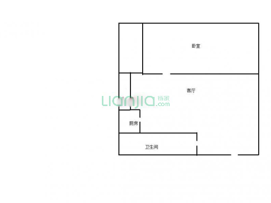 红区抽屉 1室1厅 南