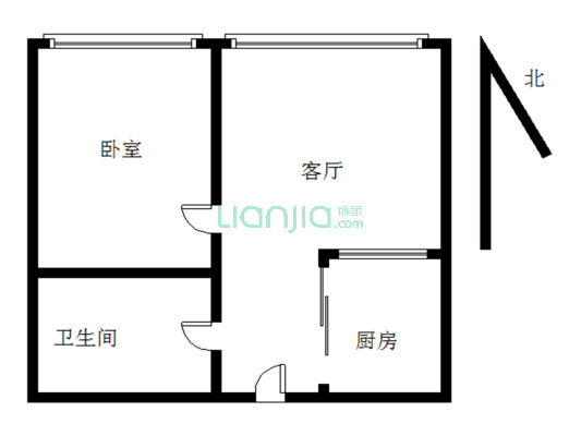 香港国际 1室1厅 北