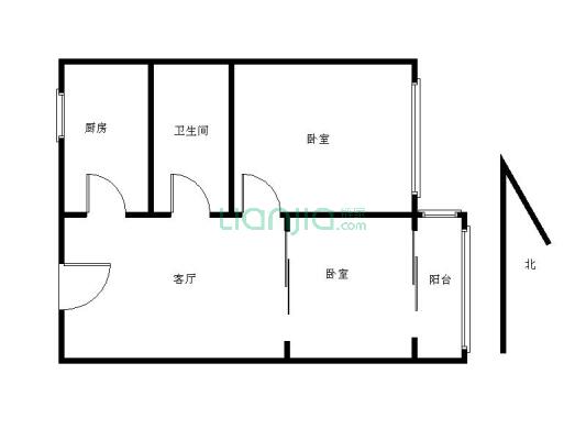 长安里 1室1厅 东 西