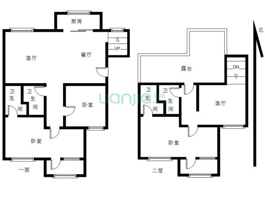 南北通透 公摊小， 花园式小区 绿化高