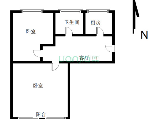 清爽的小区环境，中间楼层，采光充足，飞机户型