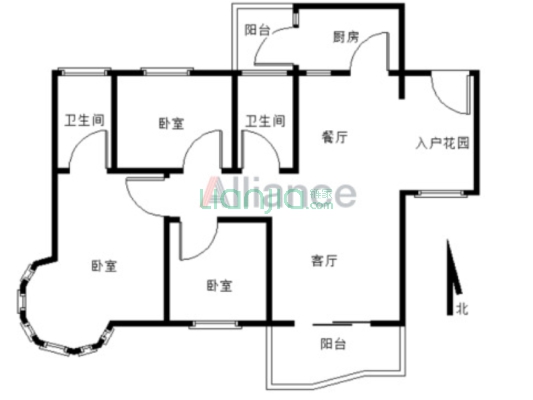 凤岗双公园旁龙福花园精装大三房，高楼层，业主诚售