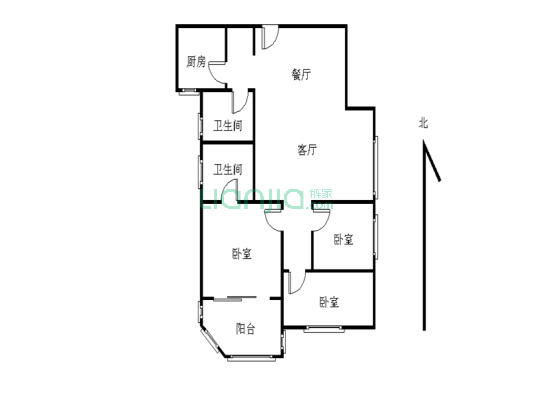 诗宁大厦精装三房一厅业主诚心出售