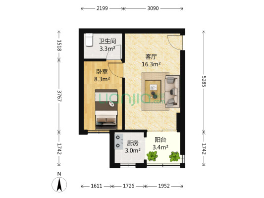 红树康桥 人车分流 小户型 业主诚意出售