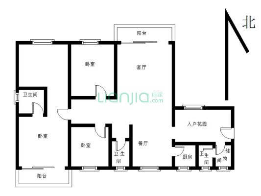 思北 华侨海景城 大同 高层 全明4房 南北通透 带入户