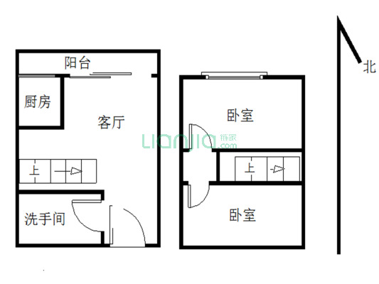 东郊小镇第六街区 3室2厅 南