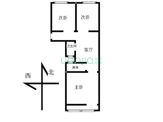 翠微南里南北通透视野好，采光好。楼龄新