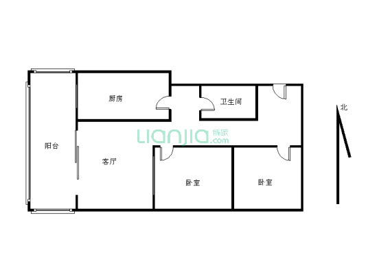 金鱼池西区 1室0厅 西