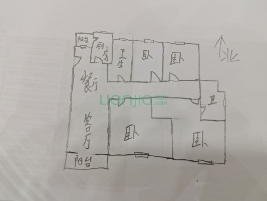 保利天悦 4室2厅 南 北