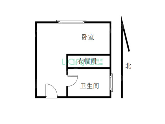 铂金汉宫 1室1厅 南