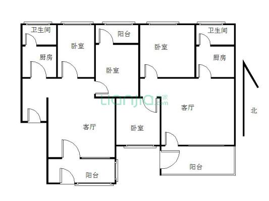 128经典户型 格局方正 楼层好  使用率高 带桂园