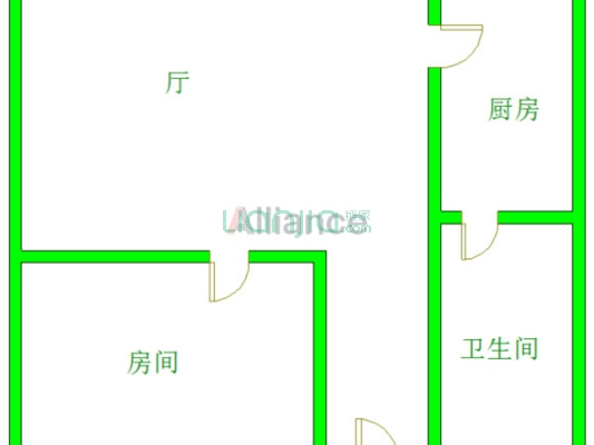 入读文德路 北京路1-1-1-1 24.34m² 163 万