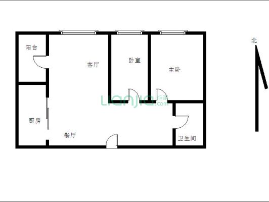 万科2房 精装修 小区环境好 房子保养很好